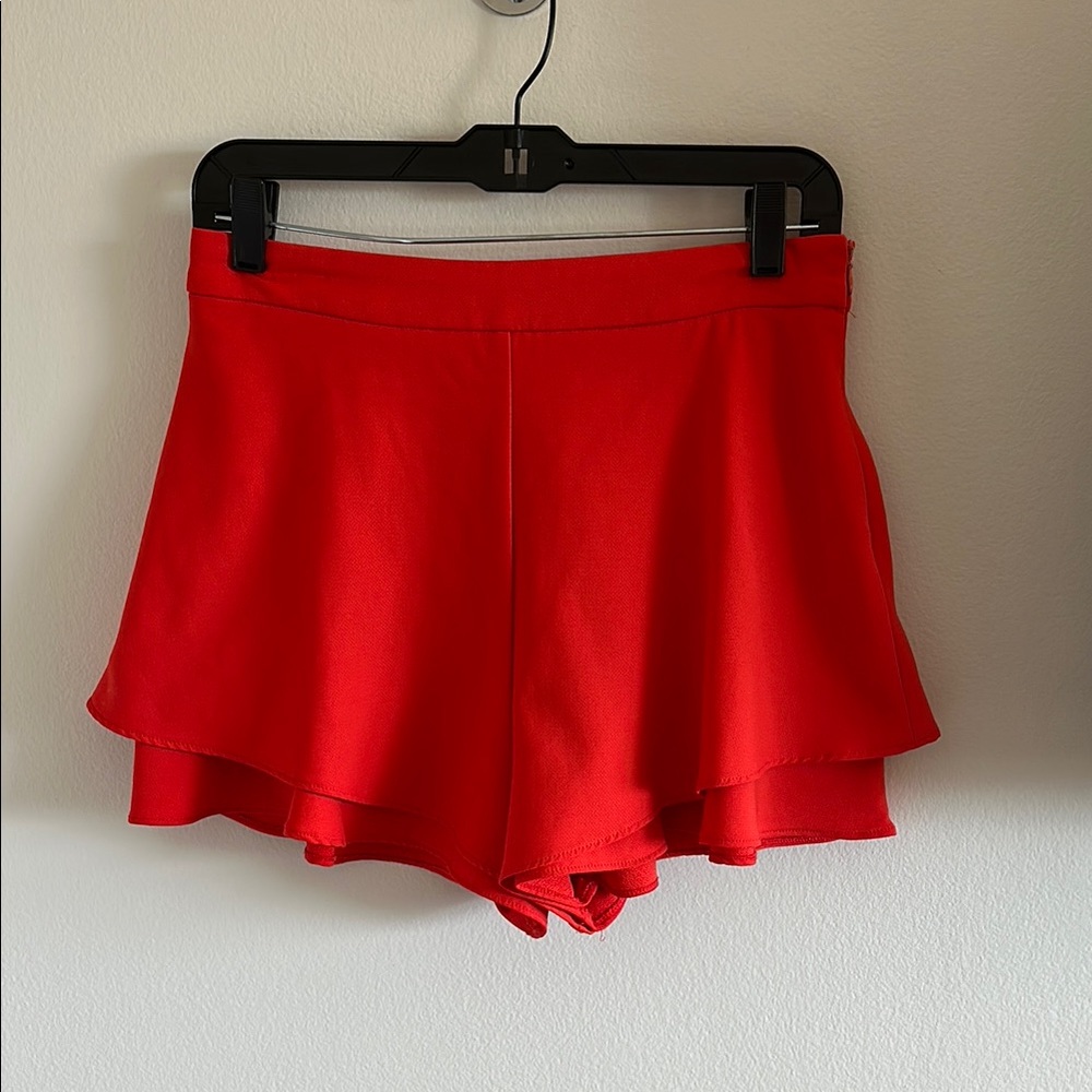 Zara Vibrant Red Women's Skorts